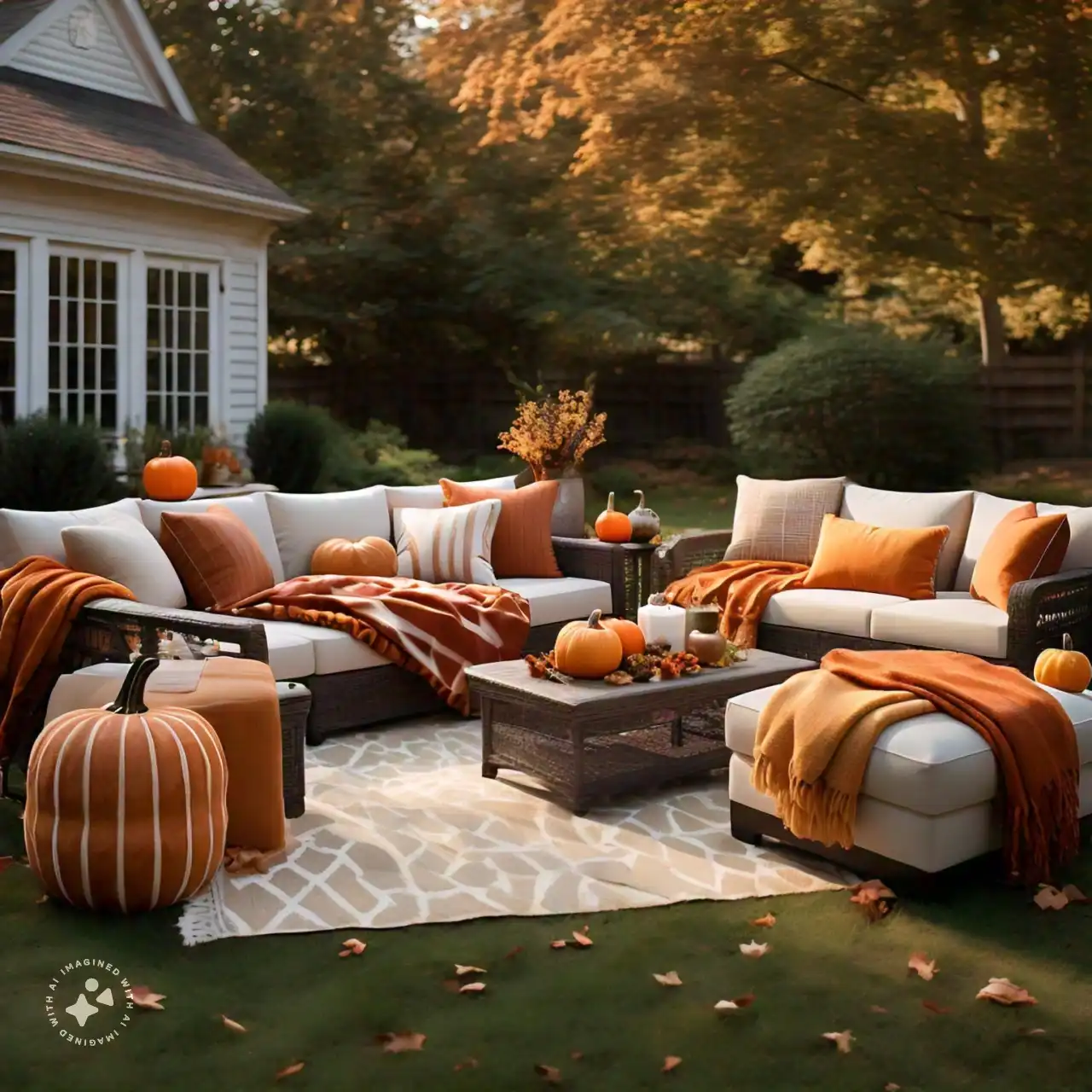 Plush Outdoor Sofa